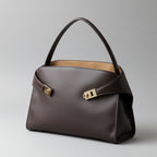 Sac cabas en cuir premium à fermoir B