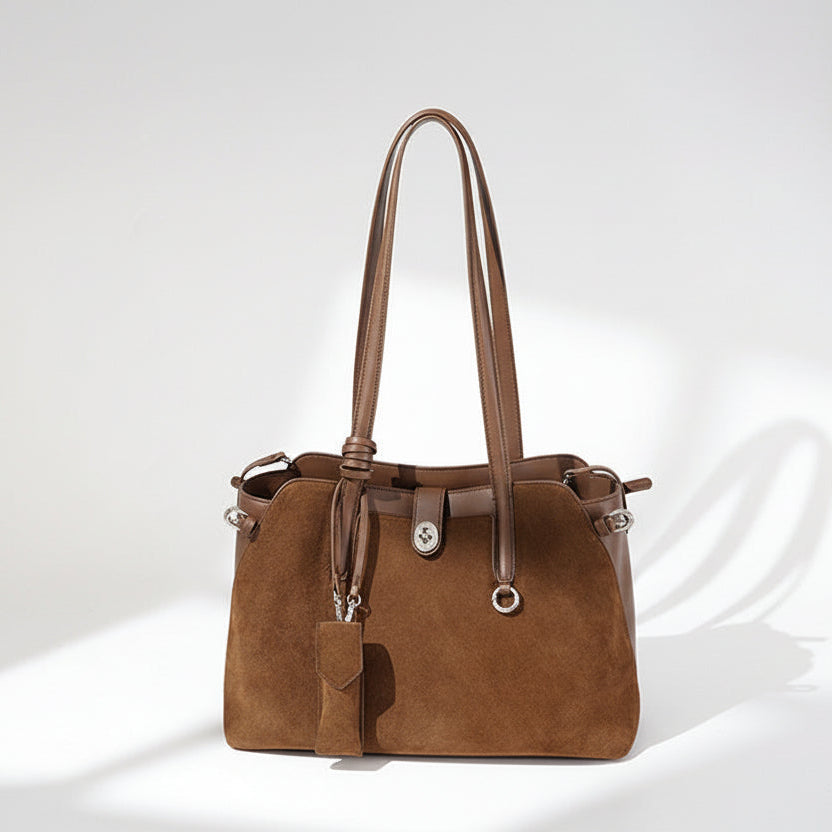 The Suede Essential Shoulder Bag