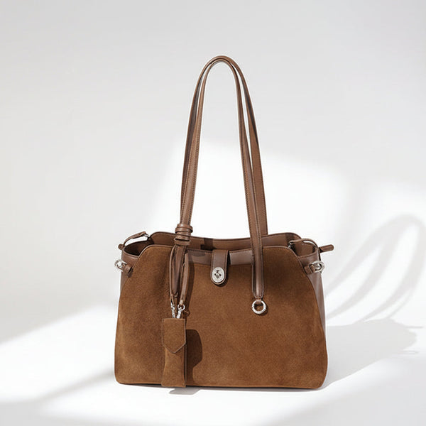 The Suede Essential Shoulder Bag