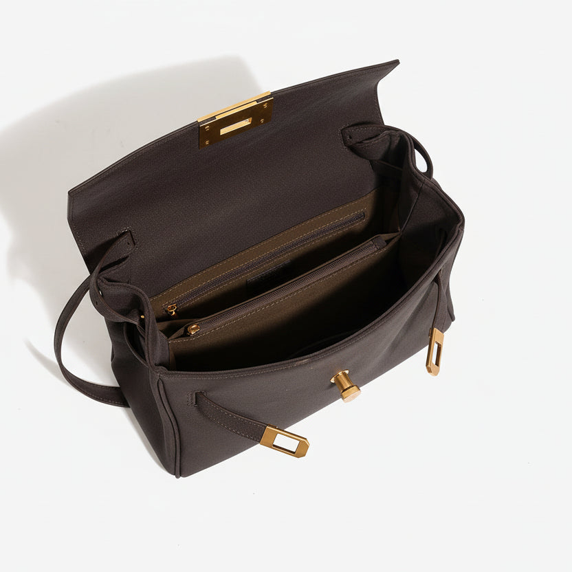 Sac bandoulière et à bandoulière en cuir vintage